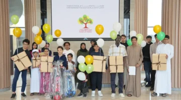 تحقيق 35 أمنية.. مؤسسة تمكين الشارقة تسعد أيتامها بمبادرة سدرة الأمنيات الجديدة